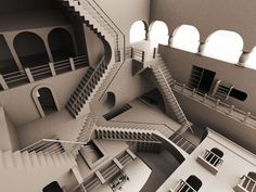 Escher stairs