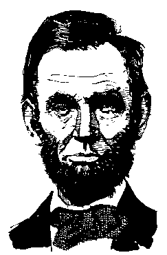 Lincoln's face